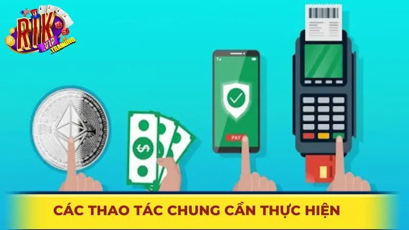 Các phương thức nạp tiền Rikvip
