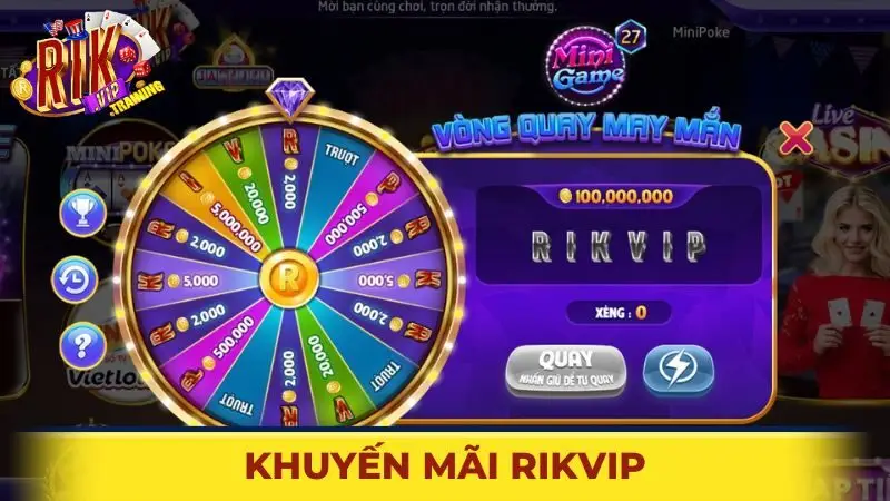 khuyến mãi Rikvip