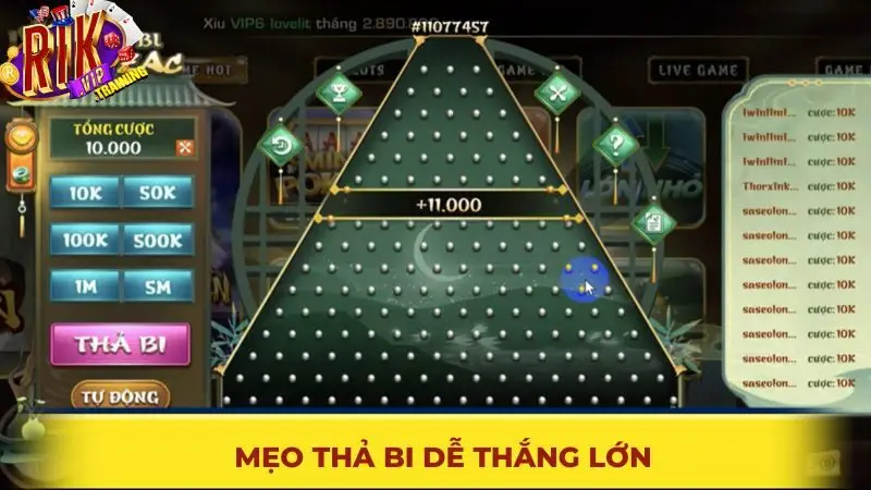 Mẹo chơi Zikzak Rikvip dễ thắng lớn