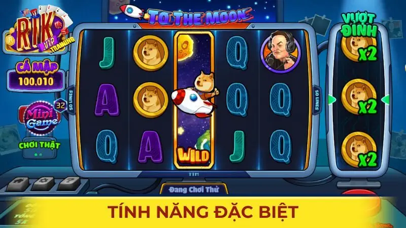 Những tính năng đặc biệt trong To the moon Rikvip